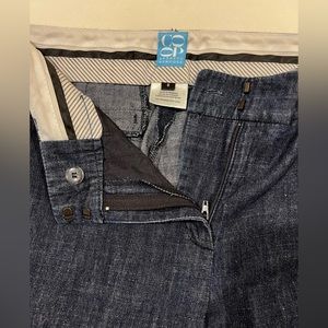 Barney’s COOP linen denim trousers, high waisted size 6